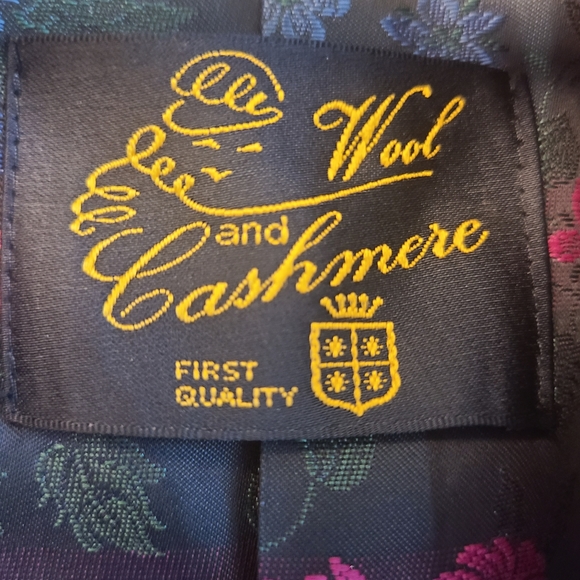 Lutz Teutloff Vintage 80s Wool /Cashmere blend Jacket - Picture 3 of 8